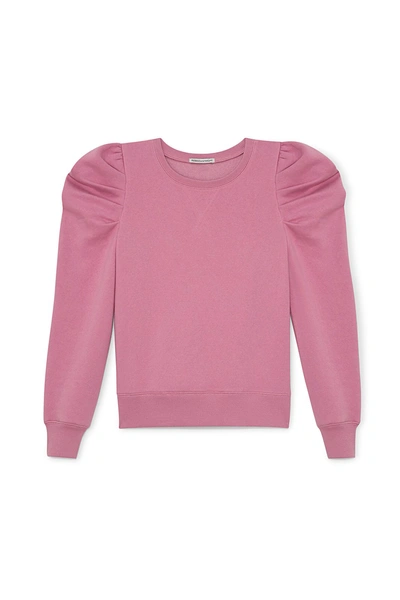 Shop Rebecca Minkoff Janine Sweatshirt In Clay Rose