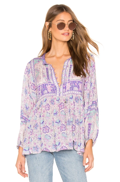 Shop Spell & The Gypsy Collective Poinciana Blouse In Lilac