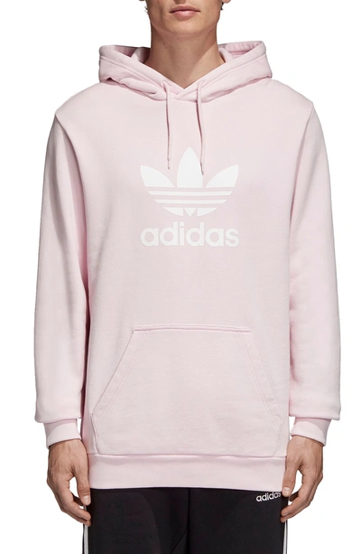 Adidas Originals Adidas Men's Treifoil French Terry Hoodie In Pink |  ModeSens