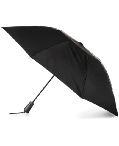 Shop Totes Inbrella Reverse Close Umbrella In Black