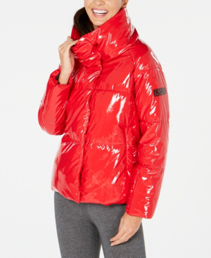 calvin klein performance puffer jacket