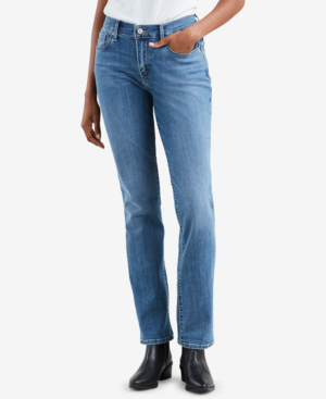 straight leg levi's womens