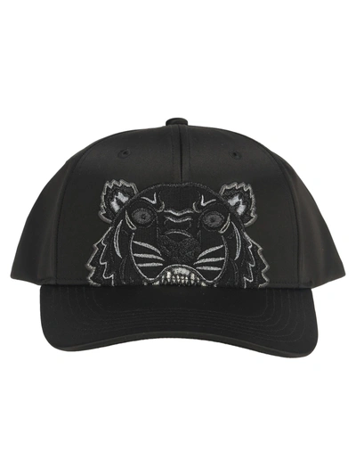 Shop Kenzo Tiger Cap In Black