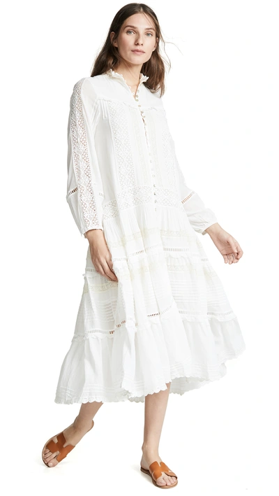 Shop Spell And The Gypsy Collective Hanging Rock Gown In White