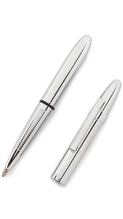 Shop Fisher Space Pen Bullet Space Pen With Clip In Chrome/chrome