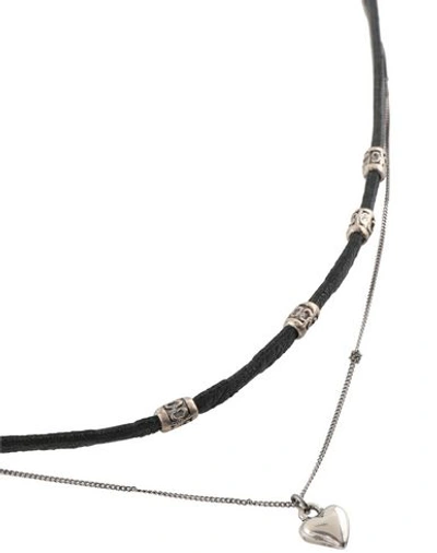Shop Riccardo Forconi Necklaces In Black