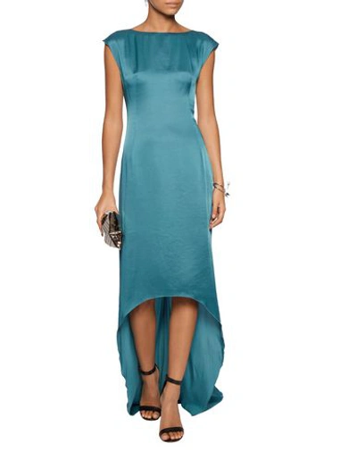 Shop Lanvin Knee-length Dress In Pastel Blue