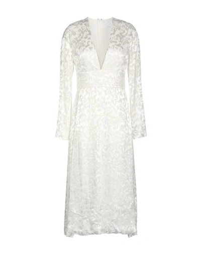 Shop Cushnie Et Ochs Midi Dress In White