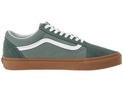 vans old skool duck green gum