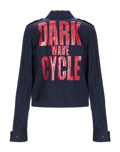 Shop Cycle Jacket In Dark Blue