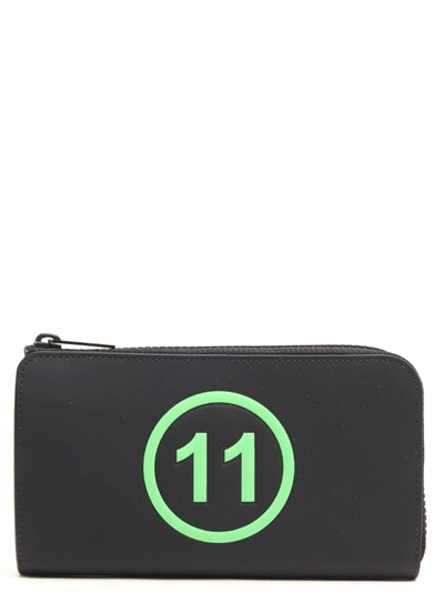 Shop Maison Margiela '11' Wallet In Black