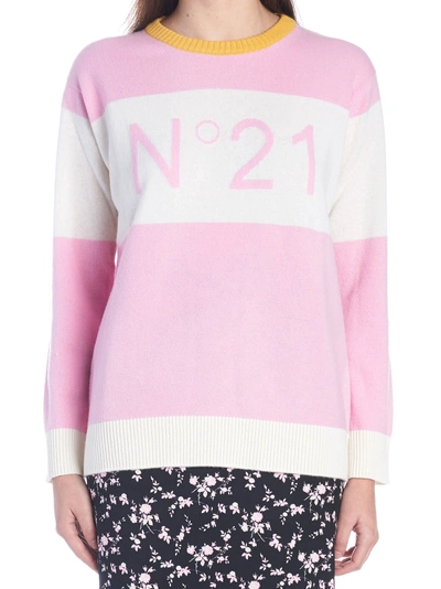 Shop N°21 Sweater In Multicolor