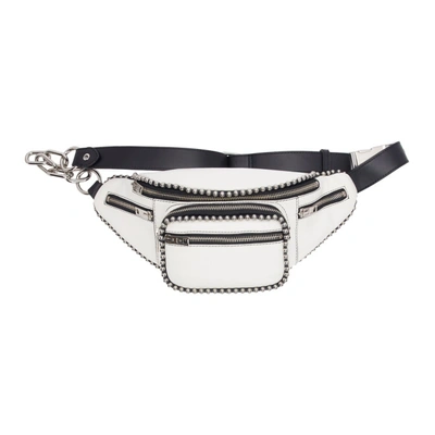 Shop Alexander Wang White Attica Fanny Pack In 100 White