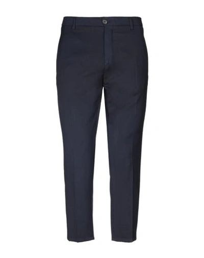 Shop Be Able Man Pants Midnight Blue Size 33 Virgin Wool