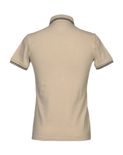 Shop Fred Perry Polo Shirts In Beige