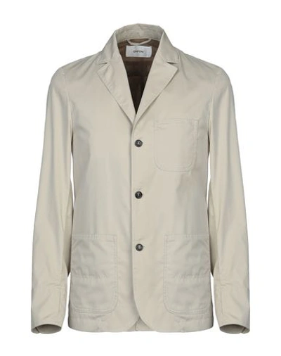 Shop Mauro Grifoni Suit Jackets In Light Grey