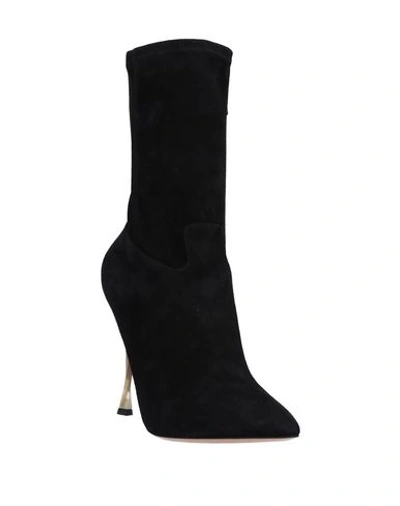Shop Valentino Ankle Boot In Black
