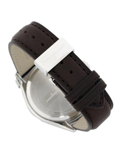 Shop Ferragamo Wrist Watch In Silver