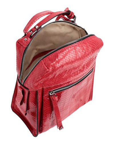 Shop Caterina Lucchi Backpack & Fanny Pack In Red