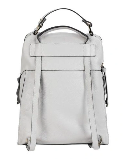 Shop Caterina Lucchi Backpack & Fanny Pack In Light Grey