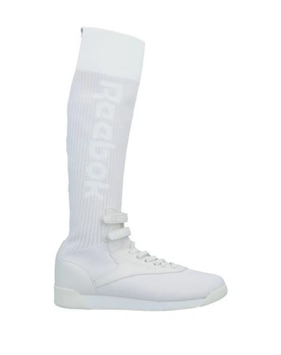 Shop Reebok Boots In White