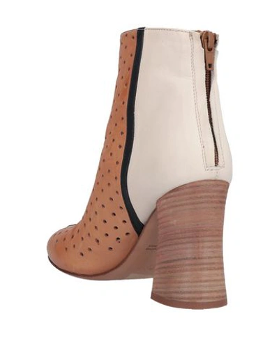 Shop Fiorifrancesi Ankle Boots In Tan