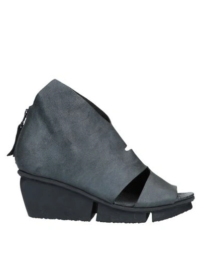 Shop Trippen Ankle Boot In Steel Grey