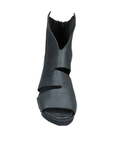 Shop Trippen Ankle Boot In Steel Grey
