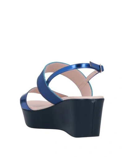 Shop Anteprima Sandals In Blue