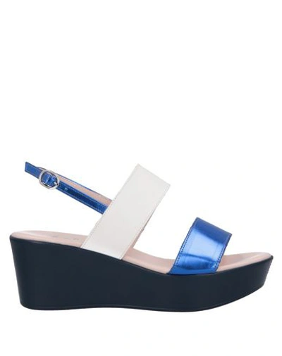 Shop Anteprima Sandals In Blue