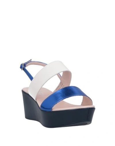 Shop Anteprima Sandals In Blue