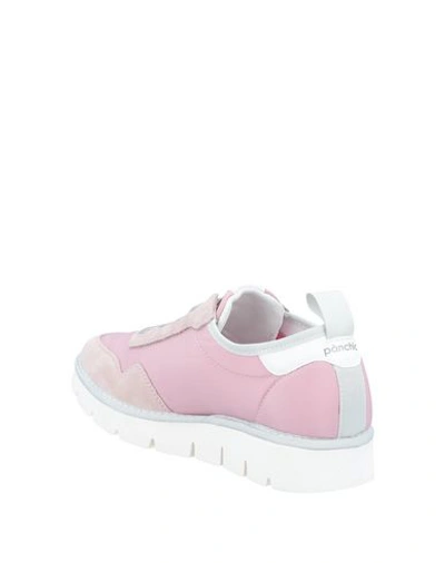Shop Pànchic Panchic Woman Sneakers Pink Size 5 Soft Leather, Textile Fibers
