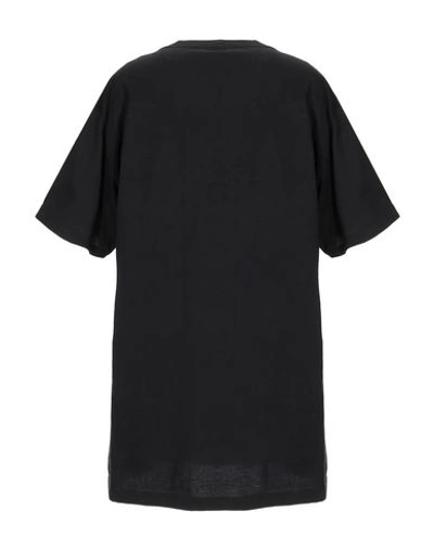 Shop Valentino Garavani Woman T-shirt Black Size L Cotton, Wool, Polyester, Metallic Fiber