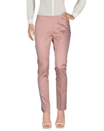 Shop Alessandro Dell'acqua Casual Pants In Pastel Pink