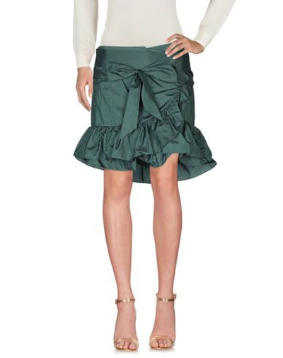 Shop Isabel Marant Knee Length Skirt In Green