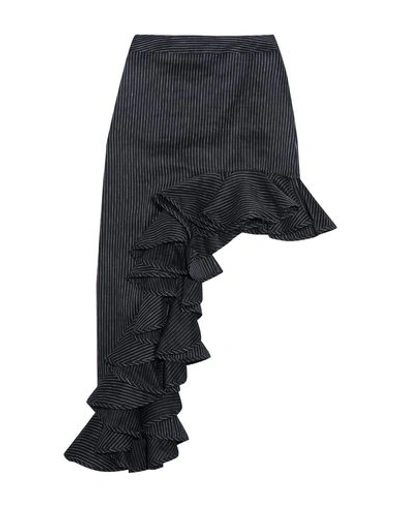 Shop Beaufille Mini Skirt In Dark Blue