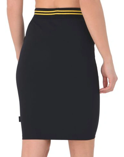 Shop Fenty X Puma Knee Length Skirt In Black