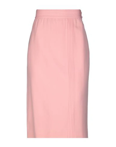 Shop Giorgio Grati Midi Skirts In Pink