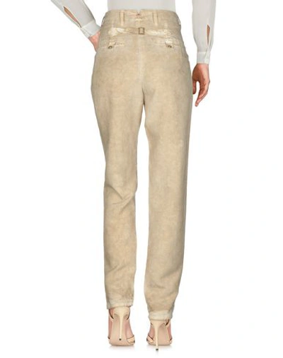 Shop Monocrom Casual Pants In Sand