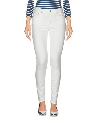 Shop Acne Studios Jeans In White