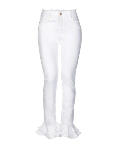 Shop Don't Cry Jeans In White