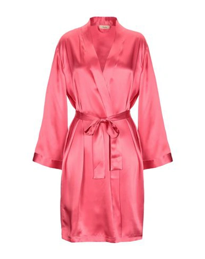 Shop Vivis Robes In Pastel Pink