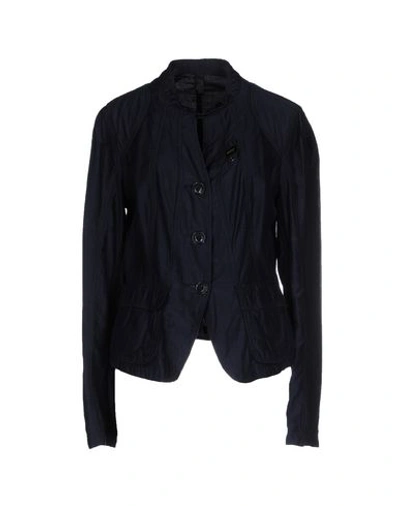 Shop Blauer Sartorial Jacket In Dark Blue