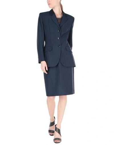 Shop Anderson Suit In Dark Blue
