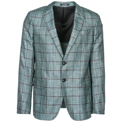 Shop Emporio Armani Men's Jacket Blazer In Green