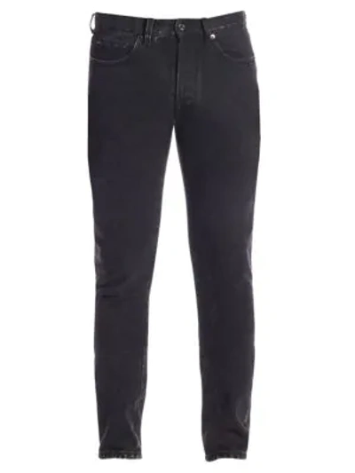 Shop Valentino Skinny Jeans In Black
