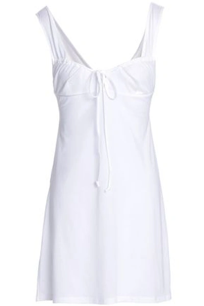 Shop Bodas Woman Cotton-jersey Nightdress White