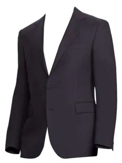 Shop Ralph Lauren Rlx Gregory Wool Twill Suit In Navy