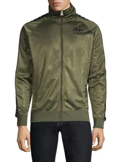 Kappa Men's Authentic Egisto Track Jacket In Olive | ModeSens