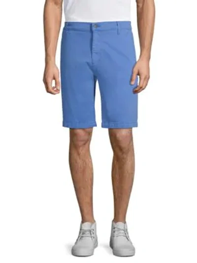 Shop 7 For All Mankind Chino Shorts In Cobalt Blue